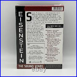 Eisenstein The Sound Years Criterion Collection (DVD, 2001, B&W) New Sealed