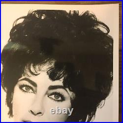 Elizabeth Taylor Warner Signed 8X10Personalize Glossy Photo Movie Actress No COA