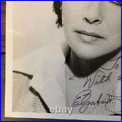 Elizabeth Taylor Warner Signed 8X10Personalize Glossy Photo Movie Actress No COA