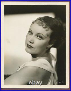 FAY WRAY Original 1933 KING KONG Ernest Bachrach Glamour Photo J627