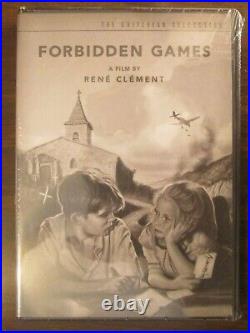 FORBIDDEN GAMES (factory-sealed Criterion Collection 2005 DVD release of film)