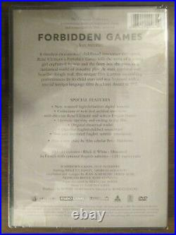 FORBIDDEN GAMES (factory-sealed Criterion Collection 2005 DVD release of film)