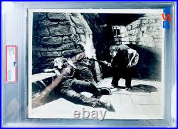 Frankenstein Movie (1931) Restrike 1980's PSA Authentic Type 2 Photo Halloween