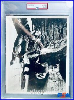 Frankenstein Movie (1931) Restrike 1980's PSA Authentic Type 2 Photo Halloween