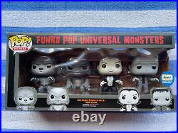 Funko Pop Universal Monsters 4 Pack Black & White Gemini Collectibles Exclusive