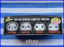 Funko Pop Universal Monsters 4 Pack Black & White Gemini Collectibles Exclusive