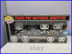 Funko Pop Universal Monsters 4 Pack Black & White Gemini Collectibles Exclusive