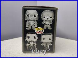 Funko Pop Universal Monsters 4 Pack Black & White Gemini Collectibles Exclusive