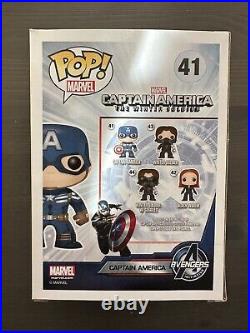 Funko Pop! Vinyl Marvel Captain America (Black and White) Barnes and