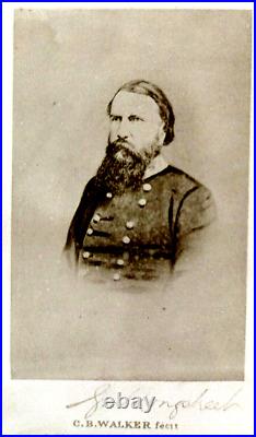 General James Longstreet Civil War Unverified Signature Negative Photo Film