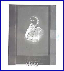 General James Longstreet Civil War Unverified Signature Negative Photo Film