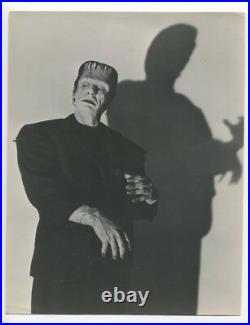 Glenn Strange 1944 Frankenstein Portrait Original Photo Horror Monster J3284