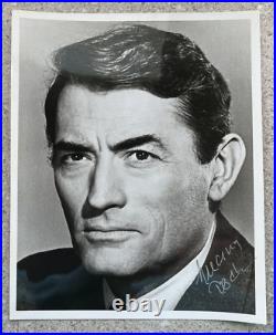 Gregory Peck Signed 8x10 Glossy Photo Classic Film TV Actor Headshot No COA