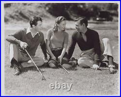 HOLLYWOOD BEAUTY BARBARA STANWYCK + ROBERT TAYLOR + CLARK GABLE 1950s Photo 30