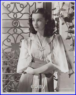 HOLLYWOOD BEAUTY VIVIEN LEIGH STYLISH POSE STUNNING PORTRAIT 1950s Photo 536