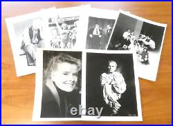 Huge Lot of 200 8x10 Vintage Glossy Photos of Celebrities TV Movie Stars Singers