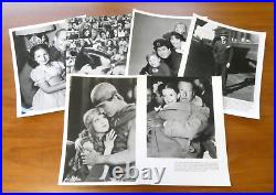 Huge Lot of 200 8x10 Vintage Glossy Photos of Celebrities TV Movie Stars Singers