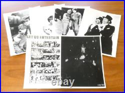 Huge Lot of 200 8x10 Vintage Glossy Photos of Celebrities TV Movie Stars Singers