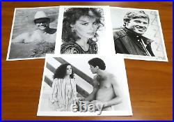 Huge Lot of 300 8x10 Vintage Glossy Photos of Celebrities TV Movie Stars Singers