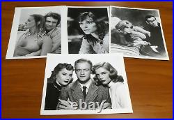 Huge Lot of 300 8x10 Vintage Glossy Photos of Celebrities TV Movie Stars Singers