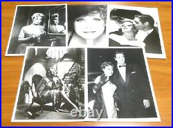 Huge Lot of 300 8x10 Vintage Glossy Photos of Celebrities TV Movie Stars Singers