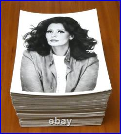 Huge Lot of 600 8x10 Vintage Glossy Photos of Celebrities TV Movie Stars Singers