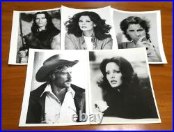 Huge Lot of 600 8x10 Vintage Glossy Photos of Celebrities TV Movie Stars Singers