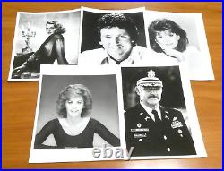 Huge Lot of 600 8x10 Vintage Glossy Photos of Celebrities TV Movie Stars Singers