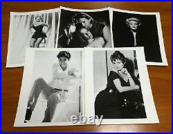 Huge Lot of 600 8x10 Vintage Glossy Photos of Celebrities TV Movie Stars Singers