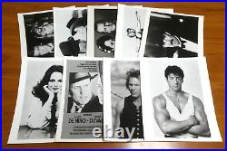 Huge Lot of 600 8x10 Vintage Glossy Photos of Celebrities TV Movie Stars Singers