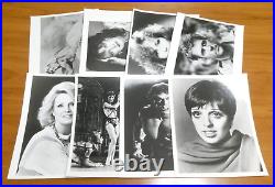 Huge Lot of 600 8x10 Vintage Glossy Photos of Celebrities TV Movie Stars Singers