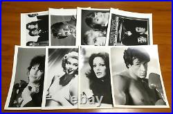 Huge Lot of 600 8x10 Vintage Glossy Photos of Celebrities TV Movie Stars Singers