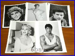 Huge Lot of 800 8x10 Vintage Glossy Photos of Celebrities TV Movie Stars Singers