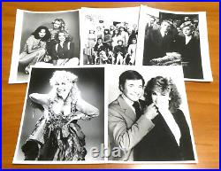 Huge Lot of 800 8x10 Vintage Glossy Photos of Celebrities TV Movie Stars Singers