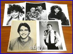 Huge Lot of 800 8x10 Vintage Glossy Photos of Celebrities TV Movie Stars Singers