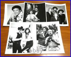 Huge Lot of 800 8x10 Vintage Glossy Photos of Celebrities TV Movie Stars Singers