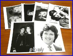 Huge Lot of 800 8x10 Vintage Glossy Photos of Celebrities TV Movie Stars Singers