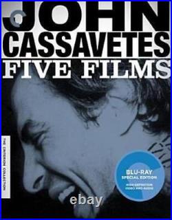 JOHN CASSAVETES FIVE FILMS (Region A Blu Ray, US Import.)