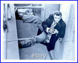 James Dean The Photographer signed 16x20 print by Roy Schatt