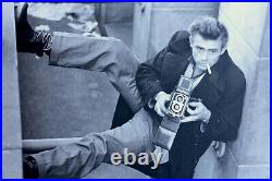 James Dean The Photographer signed 16x20 print by Roy Schatt