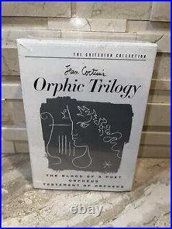 Jean Cocteau's Orphic Trilogy The Criterion Collection DVD 3 Disc Set NewithSealed