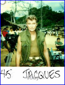 Johnny Hallyday Film Continuity Photos