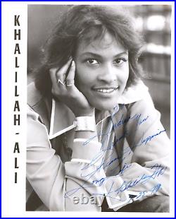 Khalilah Camacho Ali (1978) Signed Autograph Movie Photo Promo 8x10 in