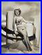 Lana Turner (1941)? Original Vintage Sexy Leggy Cheesecake MGM Photo K XXL