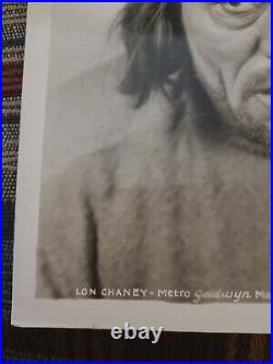 Lon Chaney Mgm Studios Photo James Card Collection Hollywood Movie Star Horror