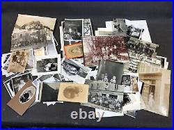 Lot 110 Photos Film Cameras Antique Black And White Themes Various Early 20ème