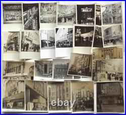 Lot of 100 Japanese movie theater photographs from around 1955