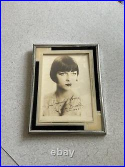 Louise Brooks Silent film Hollywood Beauty Stylish Glamorous Photo, Vintage