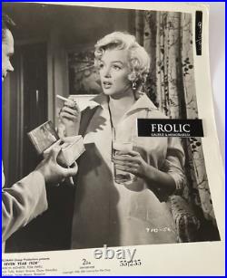 MARILYN MONROE 1955 Original The Seven Year Itch Movie still 20th Century Fox