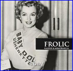 MARILYN MONROE 1956 Original Photo Usherette at theBaby Doll Movie Premiere